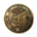 Customized Hongkong Rare Collectible Coin Badge, Zinc Alloy Material For And Souvenir Gift